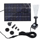 Sieges solar powered fountain and solar pond pump