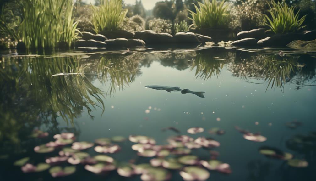 clearing cloudy pond water