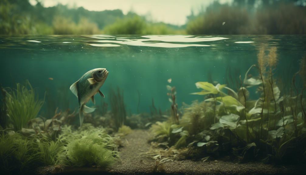 pond water affects fish