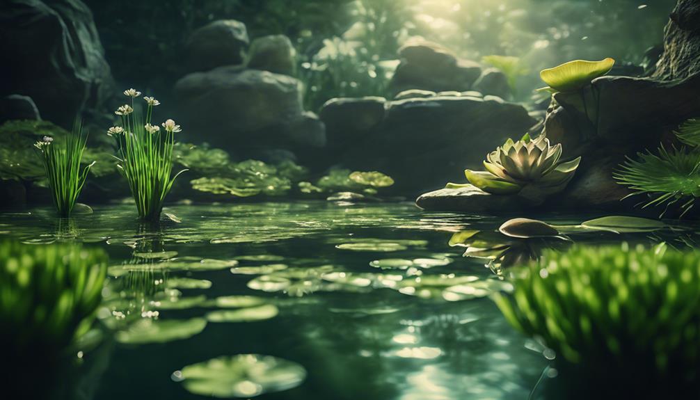 plants purify water naturally