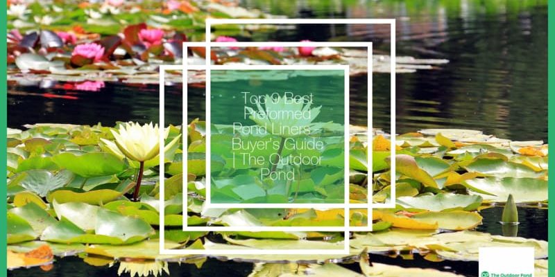 Top 9 Best Preformed Pond Liners 🥇(2019 Review) | The Outdoor Pond